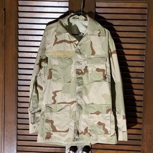 Desert Camo BDU Coat Medium -X -long chest size 41